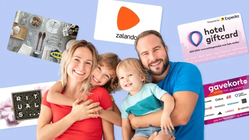 De beste gavekortene til familie